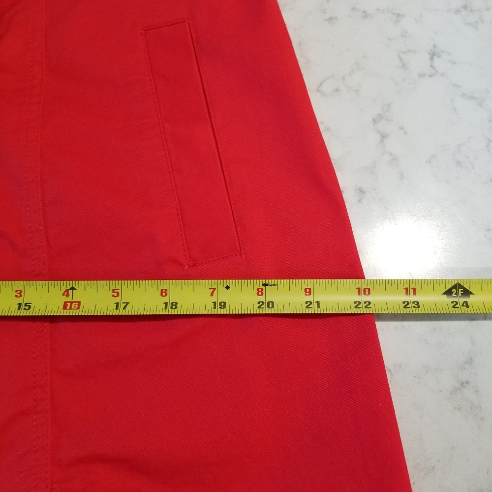 👗CABI RED SLEVELESS DRESSCOAT. - Picture 6 of 16